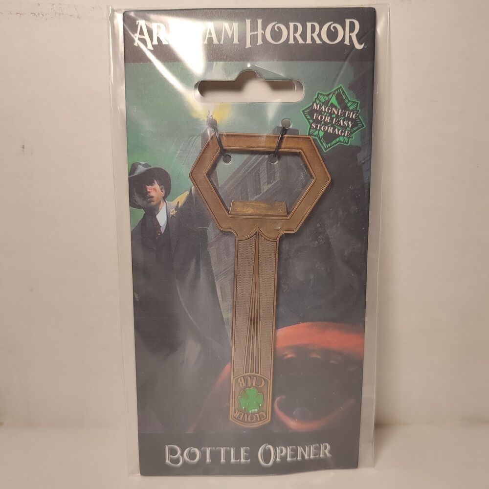 Arkham Horror Clover Club Metal Bottle Opener Heavy Duty Official Product